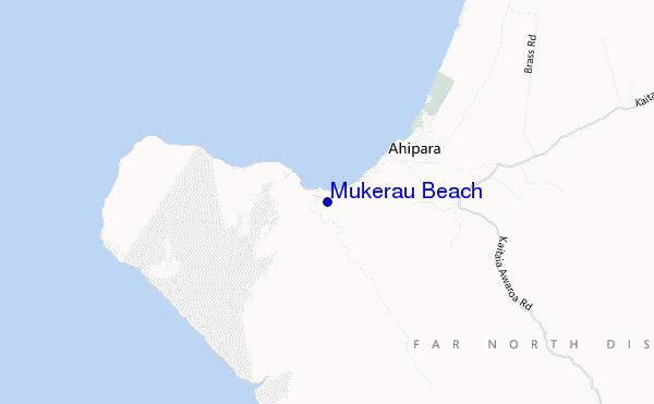 mappa di localizzazione di Mukerau Beach