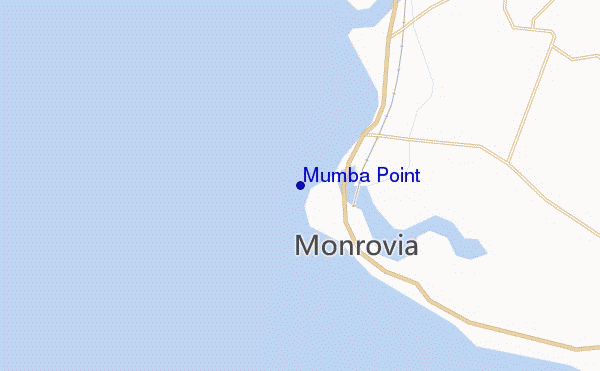 mappa di localizzazione di Mumba Point