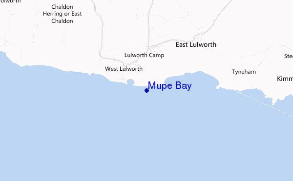 mappa di localizzazione di Mupe Bay