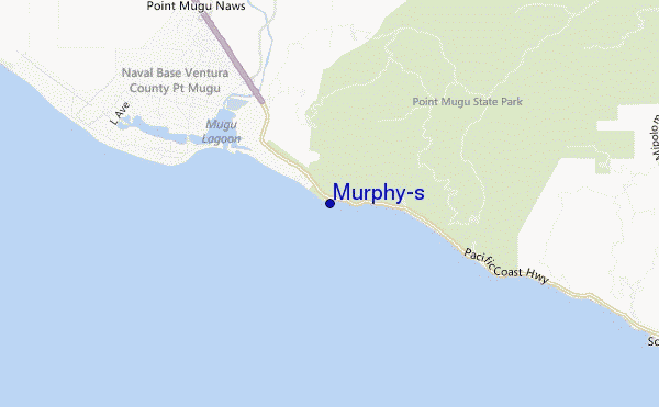 mappa di localizzazione di Murphy's