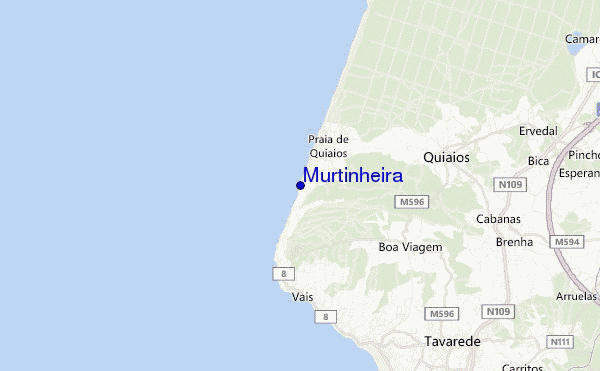 mappa di localizzazione di Murtinheira