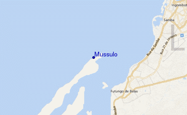mappa di localizzazione di Mussulo