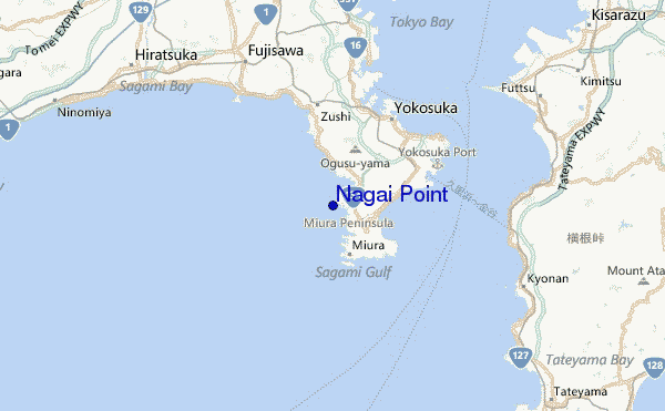 Nagai Point Location Map