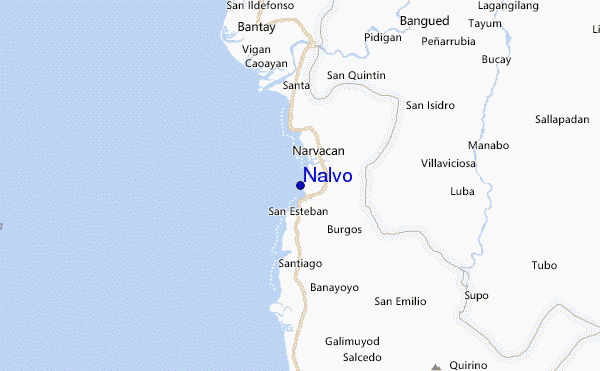 Nalvo Location Map
