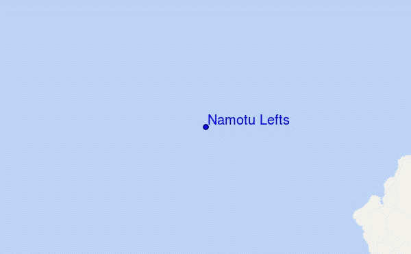 mappa di localizzazione di Namotu Lefts