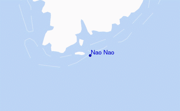mappa di localizzazione di Nao Nao