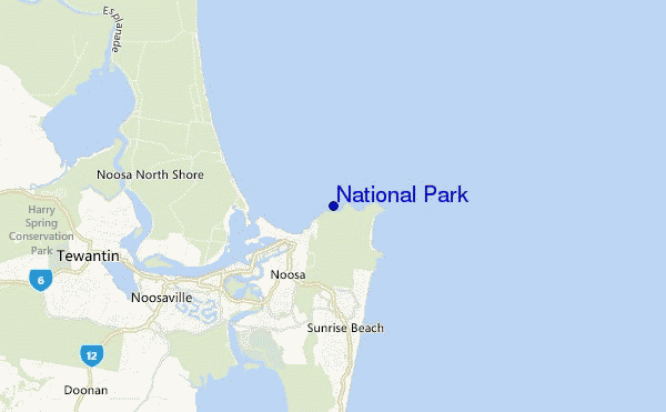 mappa di localizzazione di National Park