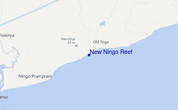 mappa di localizzazione di New Ningo Reef