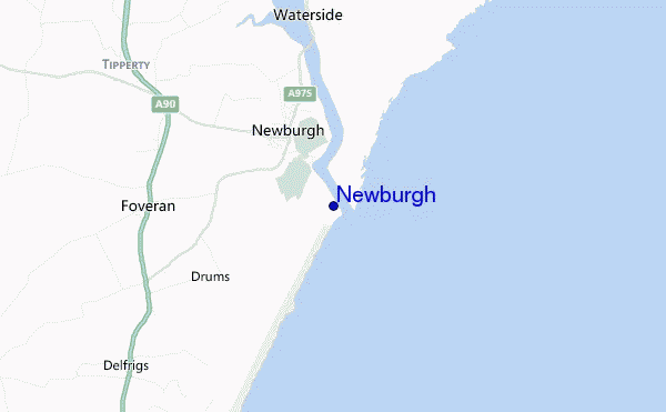 mappa di localizzazione di Newburgh