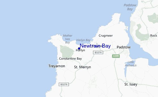 mappa di localizzazione di Newtrain Bay
