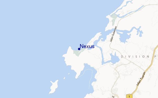 mappa di localizzazione di Nexus
