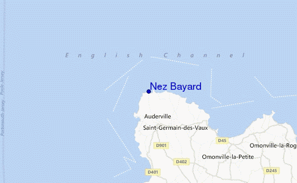 mappa di localizzazione di Nez Bayard