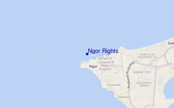 mappa di localizzazione di Ngor Rights
