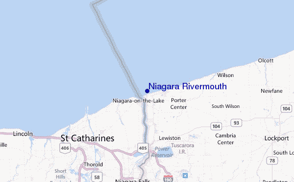 Niagara Rivermouth Location Map