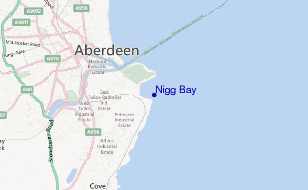 mappa di localizzazione di Nigg Bay