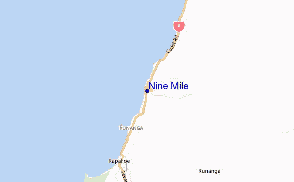 mappa di localizzazione di Nine Mile