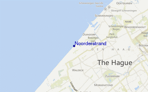 mappa di localizzazione di Noorderstrand