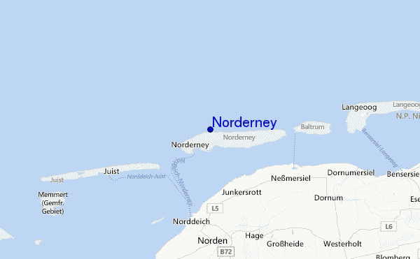 Norderney Location Map