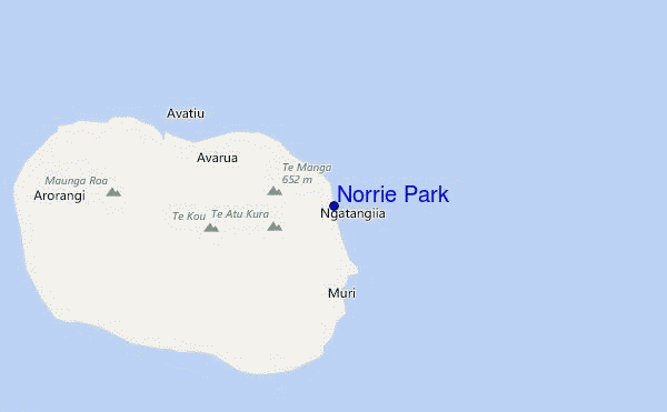 mappa di localizzazione di Norrie Park