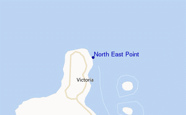 mappa di localizzazione di North East Point