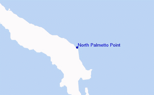 mappa di localizzazione di North Palmetto Point