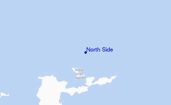 mappa di localizzazione di North Side