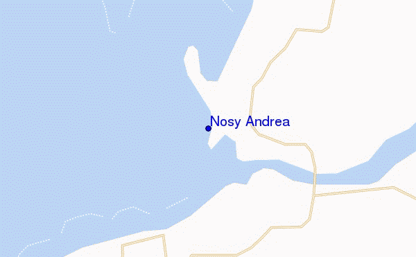 mappa di localizzazione di Nosy Andrea