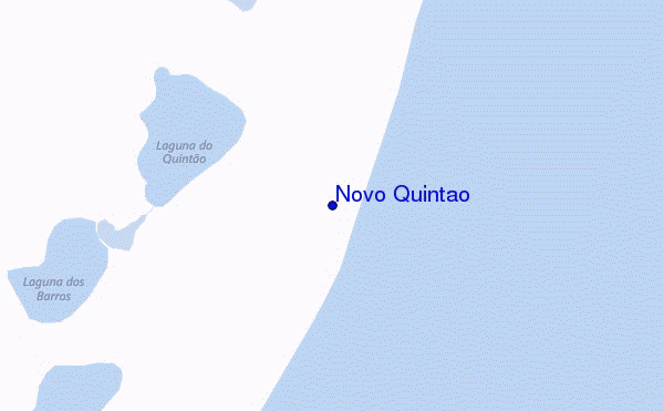 mappa di localizzazione di Novo Quintao