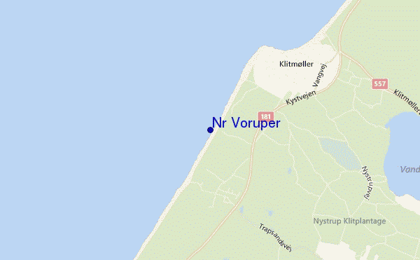 mappa di localizzazione di Nr Voruper