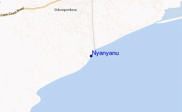 mappa di localizzazione di Nyanyanu