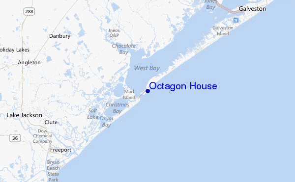 Octagon House Location Map
