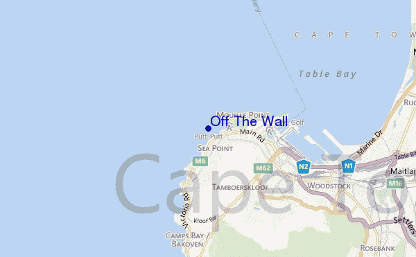 mappa di localizzazione di Off The Wall