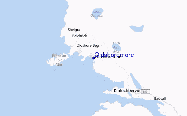 mappa di localizzazione di Oldshoremore