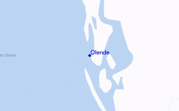 mappa di localizzazione di Olende
