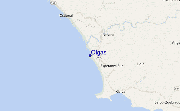 mappa di localizzazione di Olgas
