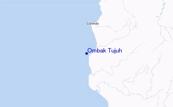 mappa di localizzazione di Ombak Tujuh
