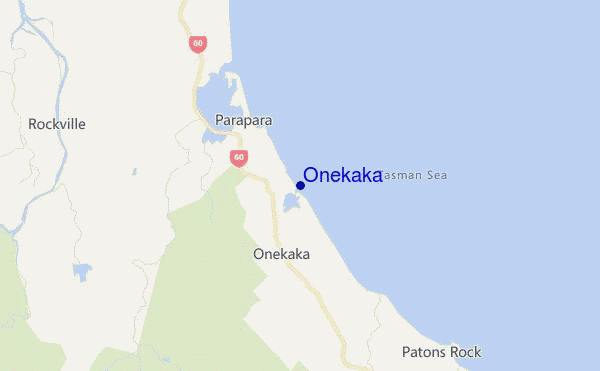 mappa di localizzazione di Onekaka