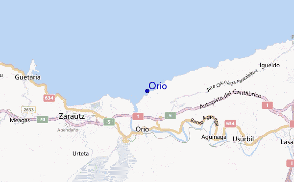 mappa di localizzazione di Orio