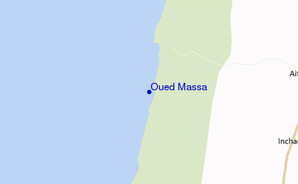 mappa di localizzazione di Oued Massa