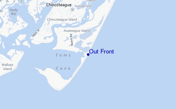 mappa di localizzazione di Out Front