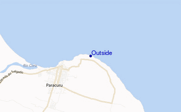 mappa di localizzazione di Outside
