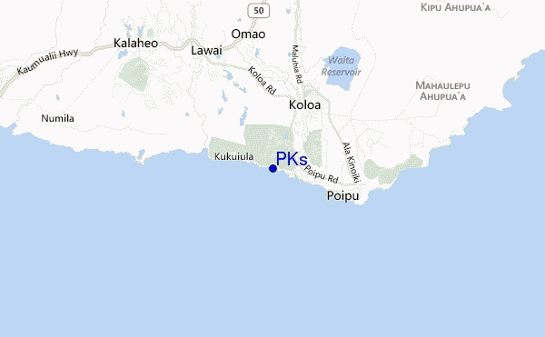 mappa di localizzazione di PKs