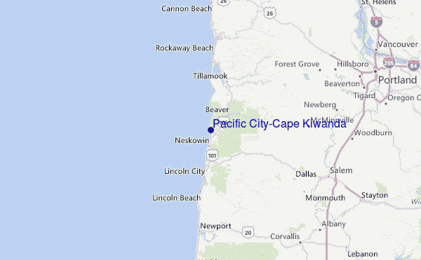 Pacific City Cape Kiwanda Previsione Surf E Surf Reports Oregon