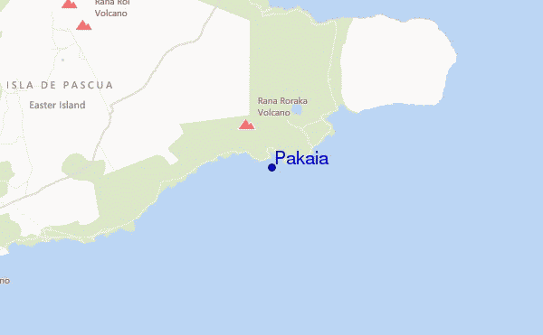 mappa di localizzazione di Pakaia