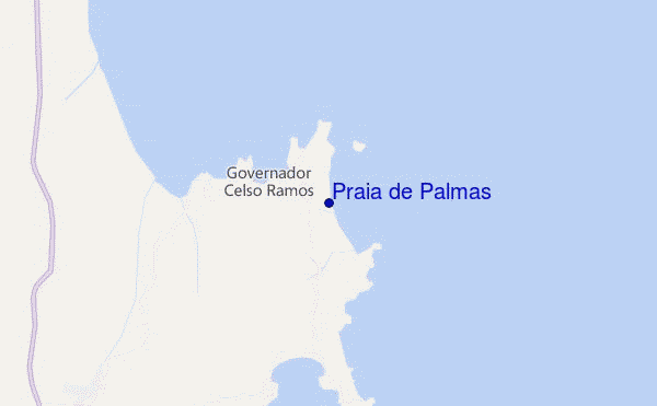 mappa di localizzazione di Praia de Palmas