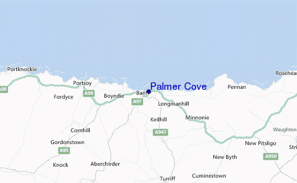 Palmer Cove Location Map