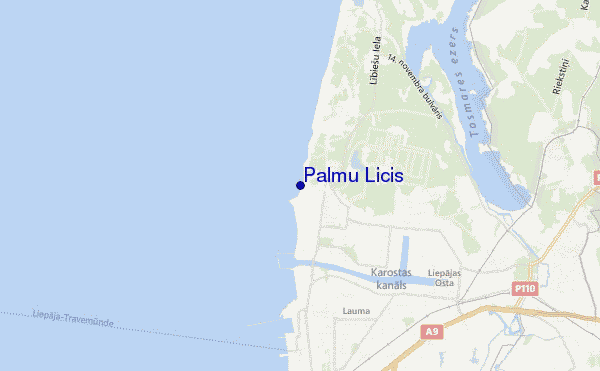 mappa di localizzazione di Palmu Licis