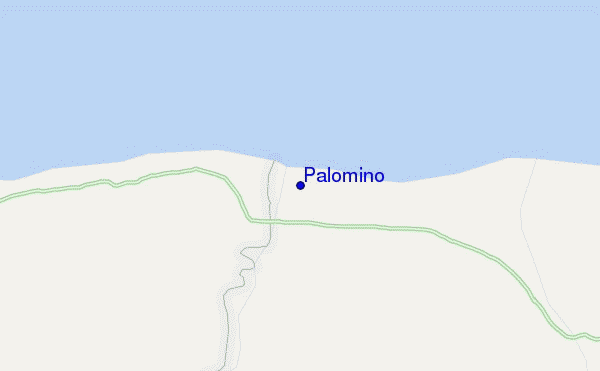 mappa di localizzazione di Palomino