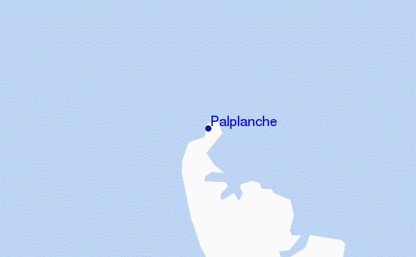 mappa di localizzazione di Palplanche