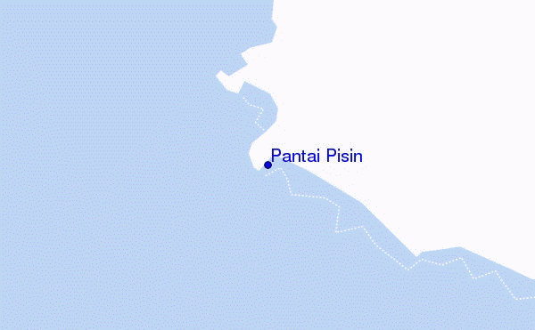 mappa di localizzazione di Pantai Pisin